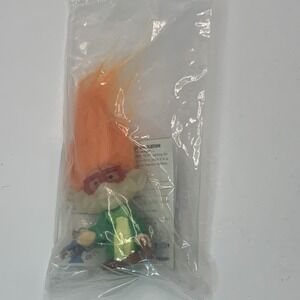 1993 Burger King Professor IQ Glow in the Dark Troll Doll New in Package